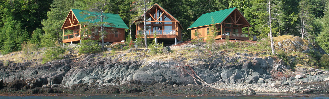 Cabin from the water